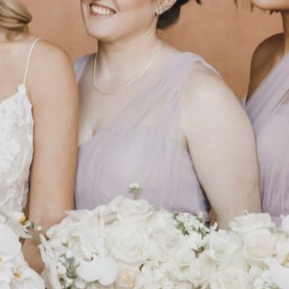 Jenny Yoo Annabelle Convertible Bridesmaid Dress Sz 10-12 (altered) - Picture 2 of 11